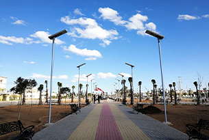 太陽能一體化路燈案例